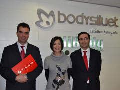 Nuevo convenio de colaboración entre Bodysiluet y Banco Santander