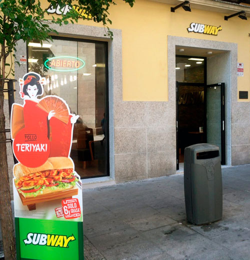 Un nuevo Subway con vistas al Palacio Real