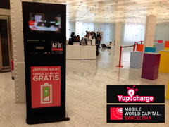 Yup!Charge llega al Mobile World Capital de Barcelona