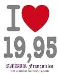 franquicia Ambar I Love 19,95  (Abalorios y complementos)