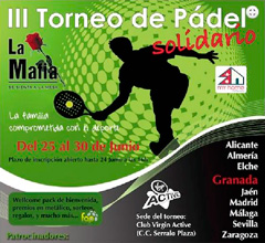 III Torneo «Solidario La Mafia» de Pádel 