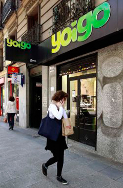 Yoigo sigue creciendo en 2013 y factura un 19,2% más que en el primer trimestre de 2012