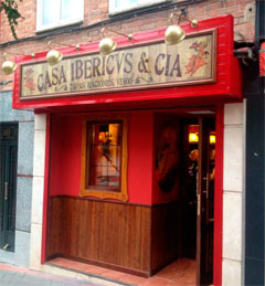 Casa Ibericus & Cia  en el madrileño barrio de Vallecas