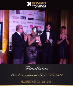 The Best Franchisee of the Word 2011 contó con la franquicia Canela en Polvo como finalista