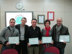 Recycling System finaliza dos nuevos cursos procedentes de las provincias de Murcia y Barcelona