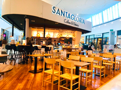 Santagloria Coffee&Bakery triplica su presencia en España en 5 años.