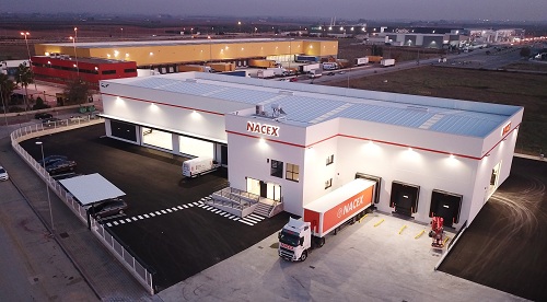 Nacex ya tiene operativa su nueva plataforma de Carmona, Sevilla.