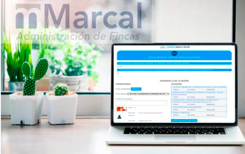 Marcal Administración de Fincas incorpora las Juntas Virtuales