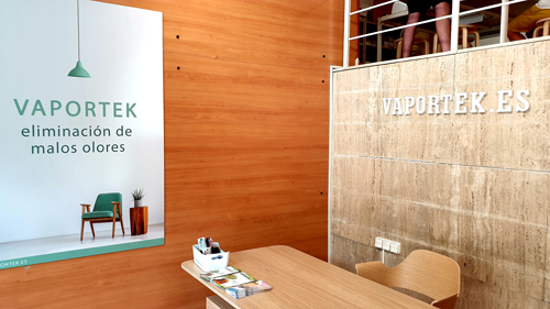 Alpematic abre la primera tienda física a nivel mundial en Barcelona, para vender sus productos VAPORTEK al público en general y para formar a sus franquiciados como profesionales de la neutralización