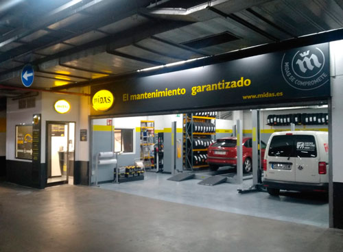Midas abre un nuevo taller para coches en Madrid y alcanza los 162 establecimientos en España