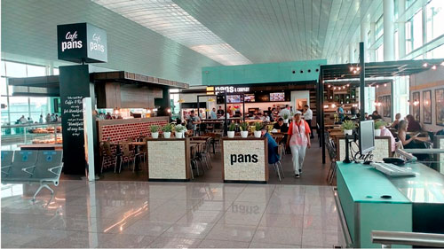 Eat Out Group abre su tercer Pans&Company en el aeropuerto de Barcelona