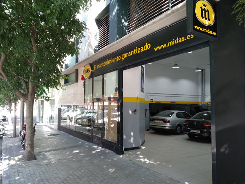 Midas continúa su crecimiento con la apertura de un nuevo taller para coches en Madrid