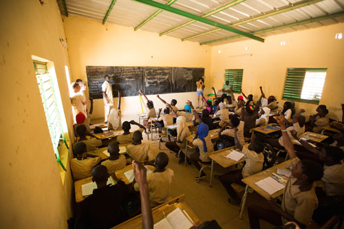 Èggo Kitchen House ha destinado 150.000 euros en los tres últimos años a la construcción de una escuela en Senegal
