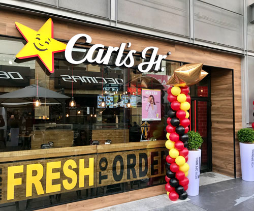 La emblemática hamburguesería Carl´s Jr., inaugura en Nassica su cuarto local en poco más de un mes de la mano de Beer&Food