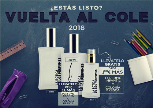 La Botica de los Perfumes ofrece una nueva promoción para la vuelta al cole