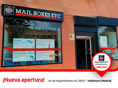 Mail Boxes Etc. inaugura otro centro en Madrid