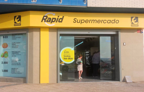 Eroski inaugura un nuevo supermercado franquiciado con la enseña “Rapid” en Torrevieja