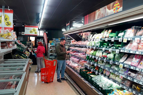 Eroski inaugura un nuevo supermercado en la localidad zaragozana de Ainzón