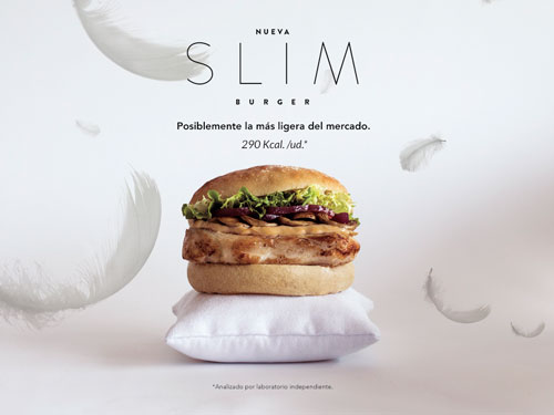 Novedades TGB: Slim Burger, la hamburguesa más ligera del mercado