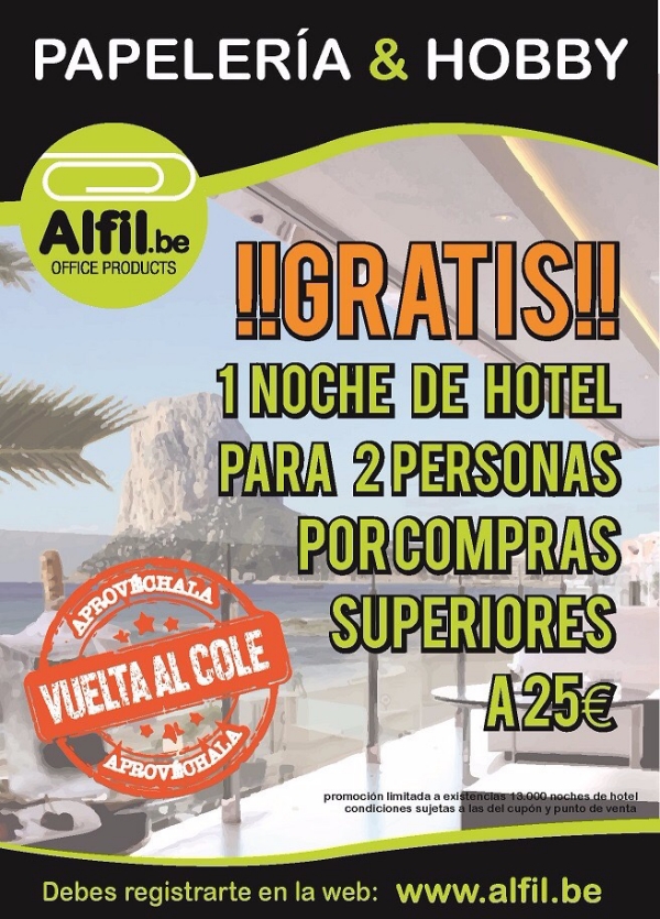 Lo nunca visto, la franquicia Alfil regala noches de hotel.