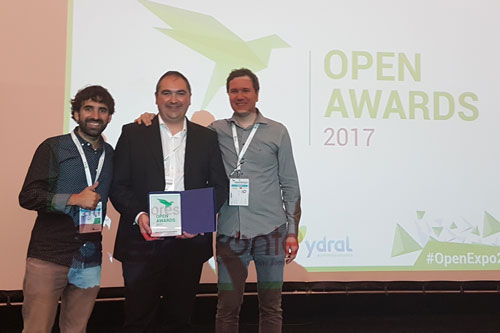 Eroski Viajes e Irontec reciben el premio Open Awards a la mejor transformación digital en gran empresa