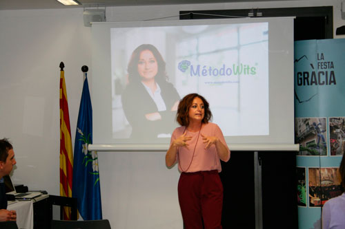 Rocío Ramos-Paúl presentó el lunes en Barcelona el Método Wits