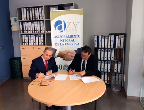 AZV CONSULTING e INFOCIF (Inforiesgos, S.A.) firman un acuerdo de colaboración