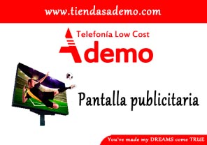 Ademo añade pantallas publicitarias