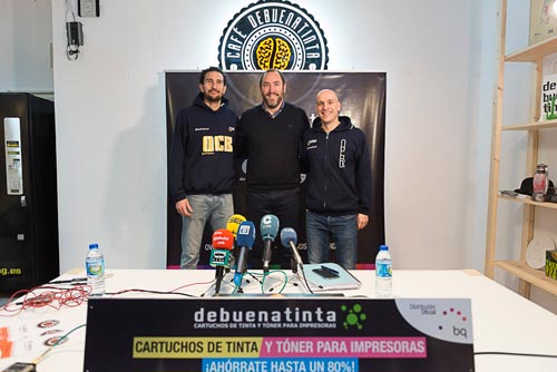 Presentación Copa Princesa Basket en Café Debuenatinta