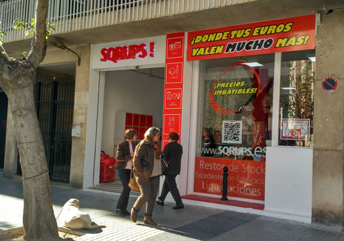 Sqrups! inaugura su 4ºoutlet en Valencia
