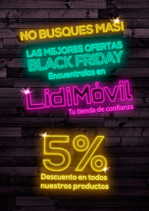 Black Friday en Lidimóvil