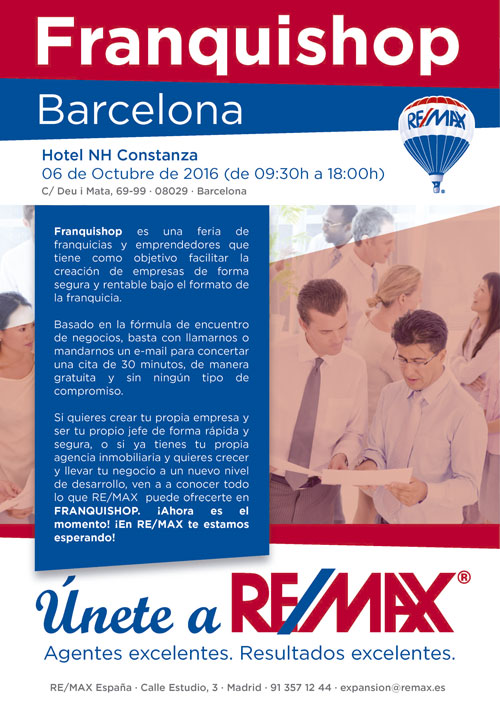 ReMax España participa en Franquishop Barcelona