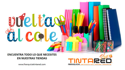 La vuelta al cole con TintaRed es más fácil