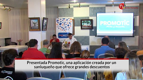 Presentada la App Promotic con la que disfrutarás de grandes descuentos