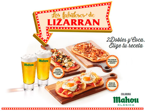 LIZARRAN presenta sus nuevas recetas de Cocas