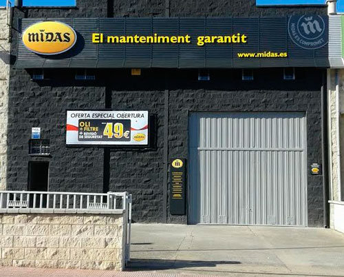 Midas abre un nuevo taller en Martorell 