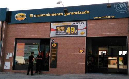 Midas abre su centro 145 en el municipio de Huércal de Almería