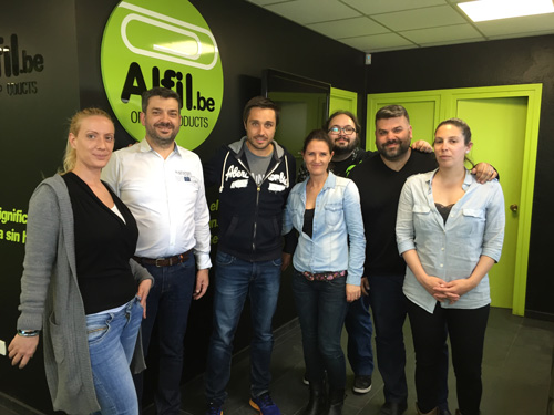 Fernando Belasteguín visita Alfil.be