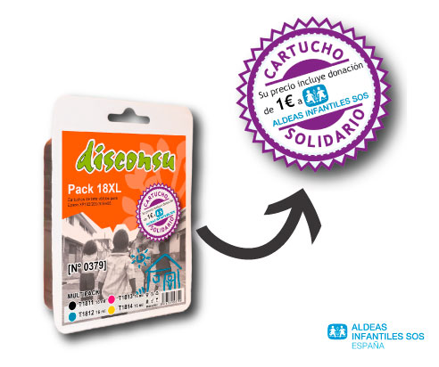 Disconsu crea un pack solidario para colaborar con Aldeas Infantiles 