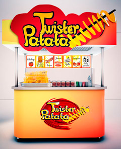 Twister Patata y el Banco Santander trabajarán juntos