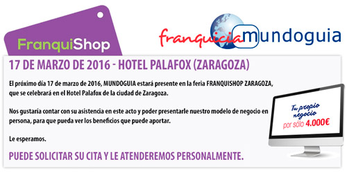 Franquishop Zaragoza, nuevo escaparate para Mundoguia
