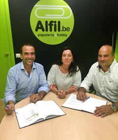 Nueva firma Papelería & Hobby Alfil.be Madrid – El Pilar