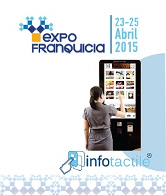 Infotactile repite como expositor de Expofranquicia 