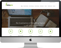 Nueva página web SMS Pro