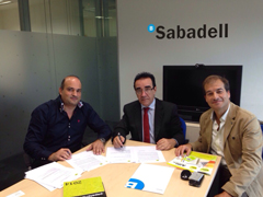 Banco de Sabadell se vuelca con el proyecto de autoempleo Alfil.be
