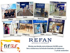 Refan participa en la feria de Franquicias de Granada