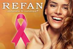Refan colabora en la lucha contra el cáncer de mamaRefan colabora en la lucha contra el cáncer de mama