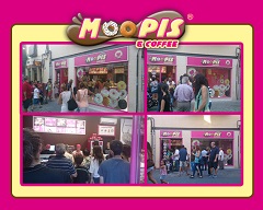 Moopis & Coffee pre inaugura su tienda Getafe Madrid.