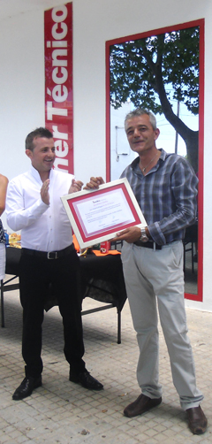 Berolina celebra la bienvenida de su delegado comercial en Valencia Sur