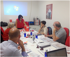 Berolina Denia, Sevilla y Navarra recibieron su curso de Formación sobre Productos y Servicios
